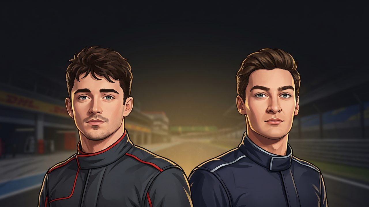Leclerc and Russell: about $34 million each