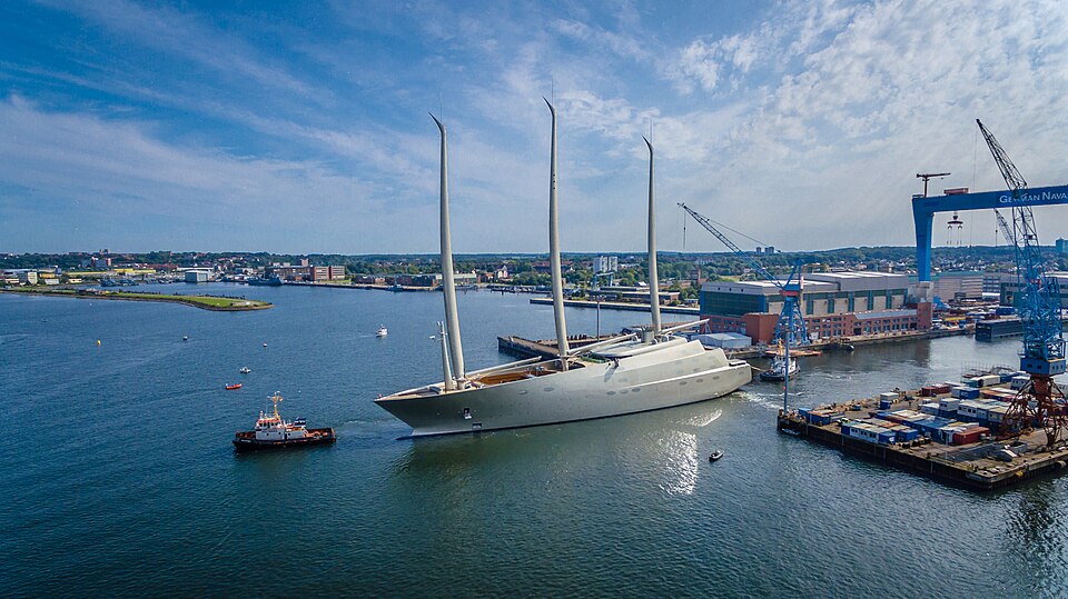 Andrey Melnichenko's Sailing Yacht A: the "controversial" one