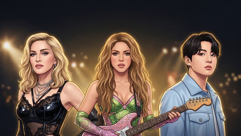 Madonna, Shakira, and BTS: Inside the Final's Halftime Show